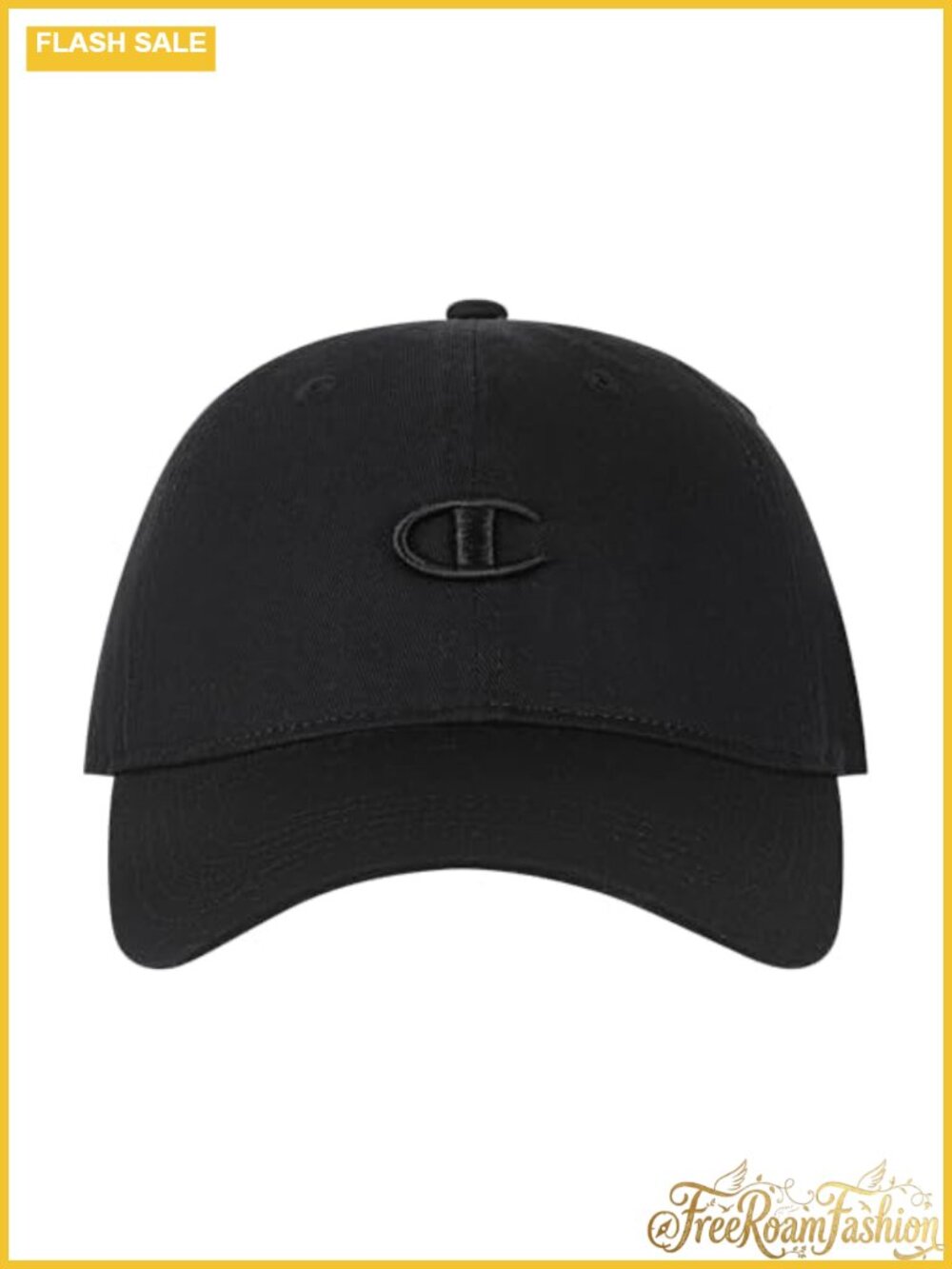 Washed Cotton Twill Adjustable Baseball Cap Pre-Curved Brim